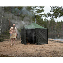 Telttasauna Savotta Hiisi 4 + kamiina ja kiviritilä