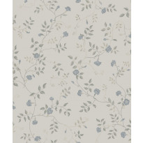 Tapetti Sandberg Henny vaaleansininen 0,53x10,05m non-woven