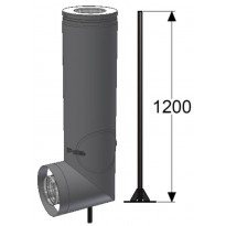 Schiedel Permeter Smooth L-sivuliitos Ø 150 mm
