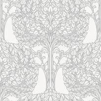 Tapetti Sandudd Rolleri 11 2968-3, 0.53x11.2m, valkoinen