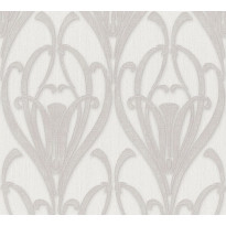 Tapetti Sandudd Mata Hari 38091-4, vinyylipinta, valkoinen