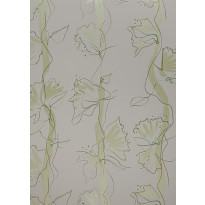 Tapetti Sandudd Jukka Rintala 5119-4, 0,53x10,05m, valkoinen/vihreä, non-woven