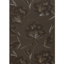 Tapetti Sandudd Jukka Rintala Pioni 5122-5, 0,53x10,05m, ruskea, non-woven