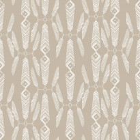 Tapetti Sandudd Ivana Helsinki Indian Summer 5248-2, 0,53x10,05m, vaaleanruskea/valkoinen, non-woven