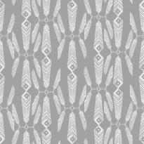 Tapetti Sandudd Ivana Helsinki Indian Summer 5248-3, 0,53x10,05m, harmaa/valkoinen, non-woven