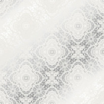 Tapetti Decor Maison Belle 5338-5, 0,53x10,05 m, hopea/valkoinen, non-woven