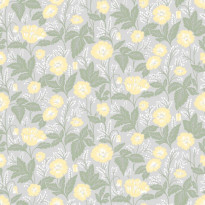 Tapetti Decor Maison Belle 5342-1, 0,53x10,05 m, harmaa/keltainen , non-woven