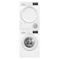 Pesukone ja kuivausrumpu Siemens WM14N01LDN WT43HV0EDN, 10/9kg, valkoinen