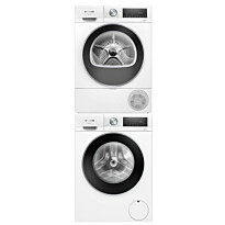 Pesukone ja kuivausrumpu Siemens WG56G2AADN-WQ42G20KDN iQ500, 9/9kg, valkoinen