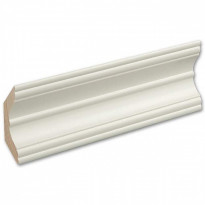 Kattolista Siparila Kinos 15x64x3600mm, puhtaanvalkoinen