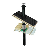 Valmispiippu Härmä Air Siro Prime Ø150mm, takkaan