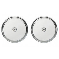 Peitekilpi Smedbo B218K, kromi