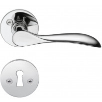 Väliovenpainike Beslagsboden Design B857KN, avainkilvellä, kiillotettu kromi