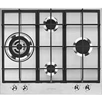 Kaasuliesitaso Smeg PX364LSA 60cm teräs