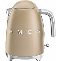 Vedenkeitin Smeg KLF03CHMEU 1.7l samppanja, Verkkokaupan poistotuote