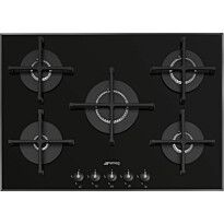 Kaasuliesitaso Smeg PV175B3 70cm musta