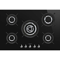 Kaasuliesitaso Smeg PV375CN 75cm musta