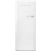 Jääkaappi pakastelokerolla Smeg Retro FAB28LWH5, 60.1cm, valkoinen, vasen