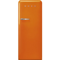 Jääkaappi pakastelokerolla Smeg Retro FAB28ROR5, 60.1cm, oranssi, oikea