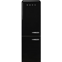 Jääkaappipakastin Smeg Retro FAB32LBL5, 60.1cm, musta, vasen