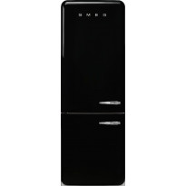 Jääkaappipakastin Smeg Retro FAB38LBL5, 70.6cm, musta, vasen
