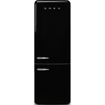 Jääkaappipakastin Smeg Retro FAB38RBL5, 70.6cm, musta, oikea
