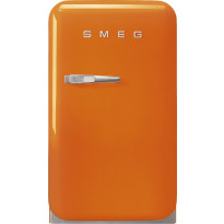 Jääkaappi Smeg Retro FAB5ROR5, 40.4cm, oranssi, oikea