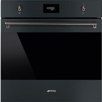 Pyrolyysiuuni Smeg Classic SFP6301TVN, 60cm, musta
