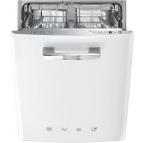 Astianpesukone Smeg Retro 50&#039;s style STFABWH3, 60cm, valkoinen