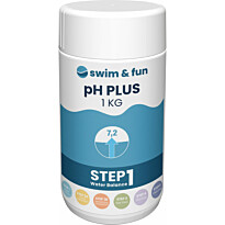 pH-säätöaine Swim & Fun pH Plus 1 kg