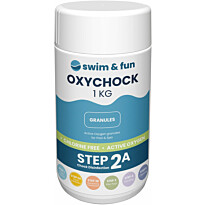 Aktiivihappi Swim &amp; Fun OxyChock &amp; Spa, 1 kg, klooriton