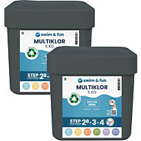 Yhdistelmätabletit Swim &amp; Fun MultiKlor Maxi Tab 200g, 10kg