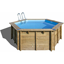 Uima-allas Gre by Swim &amp; Fun Vanille 2, puurunkoinen, pyöreä, Ø400x119cm
