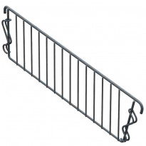Korin jakaja Sovella 400x120mm, musta