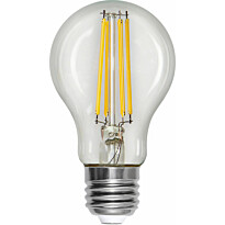 LED-lamppu Star Trading 352-32-2 Ø60x107mm, E27, kirkas, 8W, 2700K, 810lm, himmennettävä