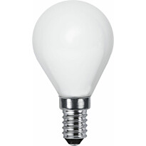 LED-lamppu Star Trading Opaque Filament 375-13 Ø45x78mm, E14, opaali, 4.7W, 2700K, 470lm