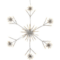 LED-valokoriste Star Trading Siluett Flower Snowflake, eri kokoja