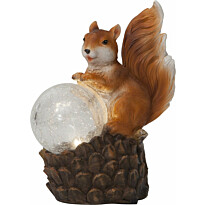 Aurinkokennokoristevalaisin Star Trading Squirrel
