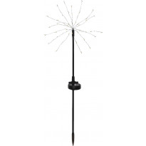Aurinkokennovalopuu Star Trading Firework, 2kpl, 60cm, musta