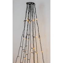 LED-lipputankovalosarja Star Trading Golden Warm White, 360 valoa