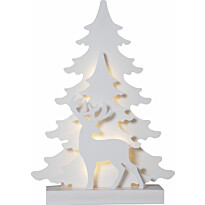 LED-valokoriste Star Trading Grandy kuusi, 41cm, valkoinen