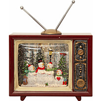 LED-valokoriste Star Trading Vinter TV, punainen