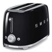 Leivänpaahdin Smeg TSF02BLEU, 4-viipaleen, musta