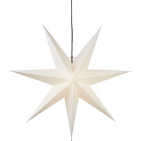 Valotähti Star Trading Frozen, 70cm, paperi, valkoinen