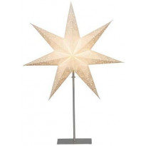 Pöytätähti Star Trading Sensy, 78cm, paperi, valkoinen