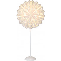 Pöytätähti Star Trading Glimma, 750x350x150mm, valkoinen