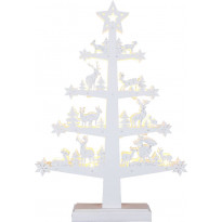 LED-valokoriste Star Trading Fauna, 470x330x50mm, valkoinen