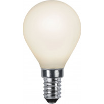 LED-lamppu Star Trading Illumination LED 375-11, Ø45x79mm, E14, opaali, 2W, 2700K, 150lm