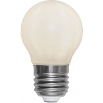 LED-lamppu Star Trading Illumination LED 375-23, Ø45x75mm, E27, opaali, 4.7W, 2700K, 450lm