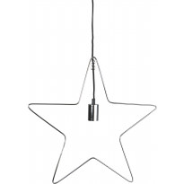 Valotähti Star Trading Ramsvik, 52x50cm, kromi